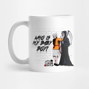 La Muerte Banksy Mug